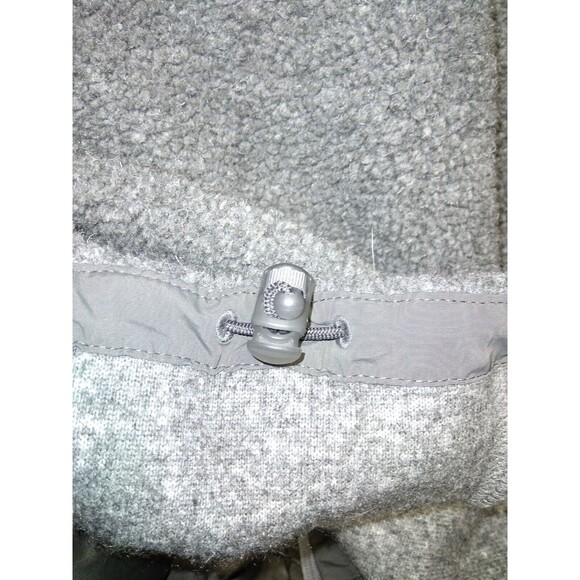 MENS Woolrich Sleeveless Full Zip GRAY Sherpa Fleece Vest Size XL - Picture 6 of 9